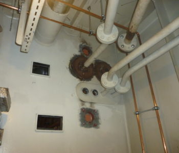 Pipe installation on Royal Research Ship “Sir David Attenborough”